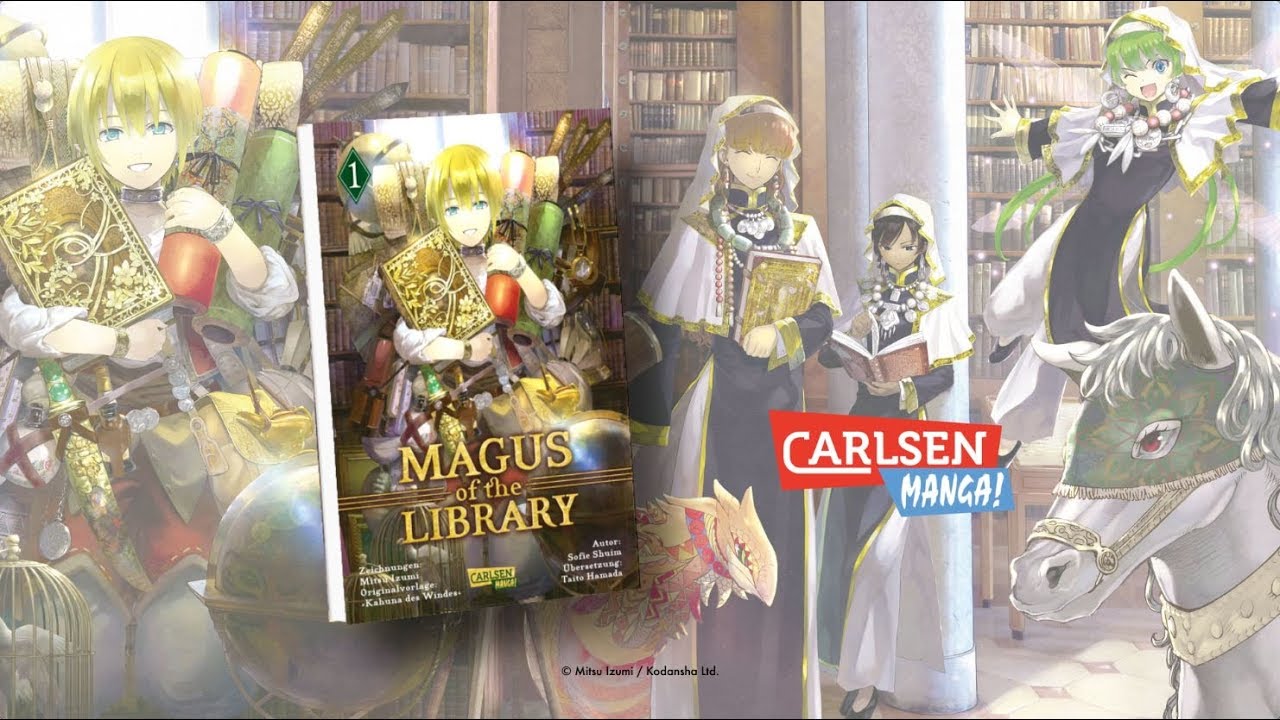 Magus of the Library – ein bildgewaltiges Fantasy-Abenteuer über die