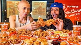 Eating The Entire Popeyes Menu With Agent
