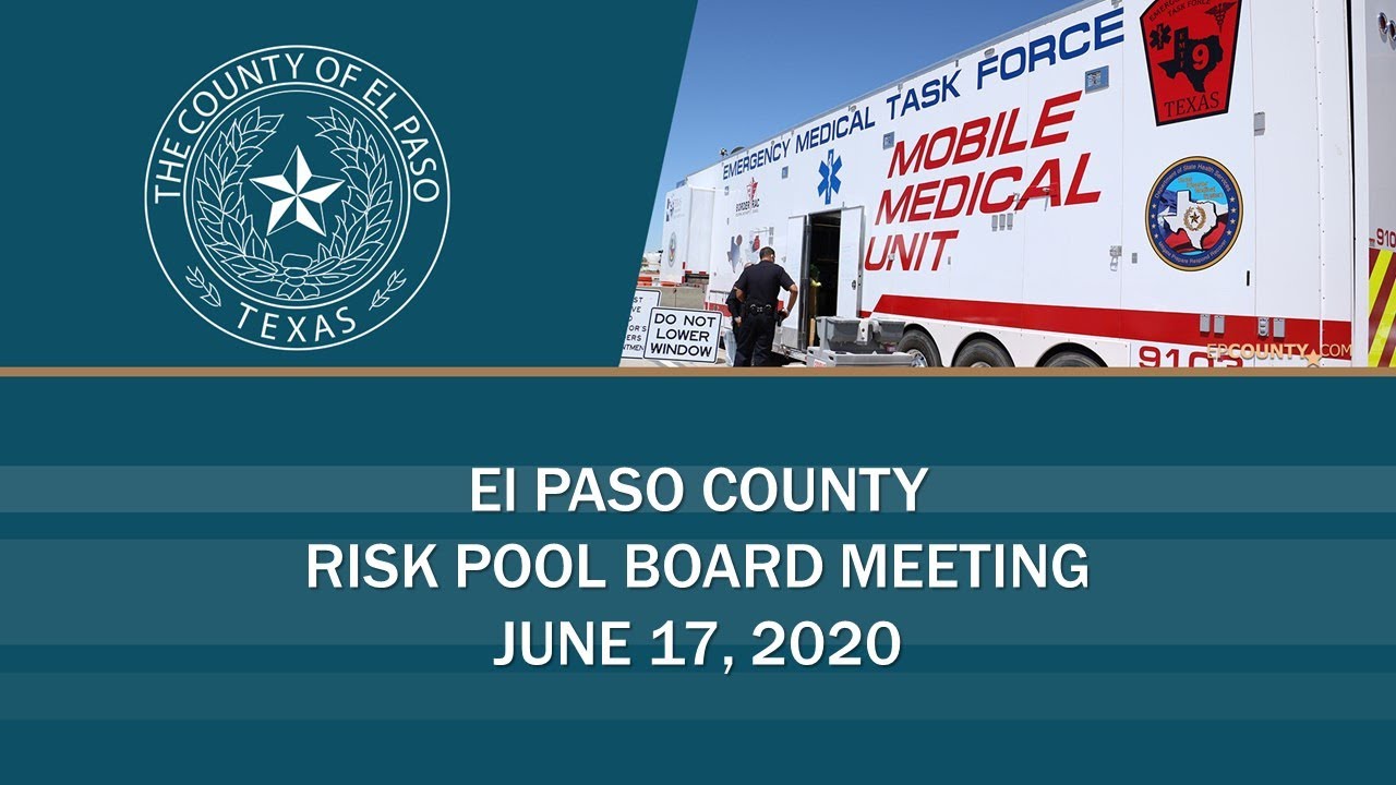 June, 17 2020 Risk Pool Board Meeting - YouTube