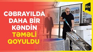 Sarıcallı Kəndinin Təməli Qoyulub | Prezidentə Görüləcək Işlər Barədə Məlumat Verilib