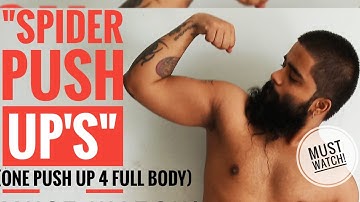 Spider Push Up