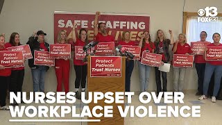 Maine nurses cite safety concerns amid staffing shortages and rising workplace violence