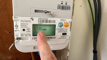 Aclara SGM1411-B  - How to get an electricity meter reading