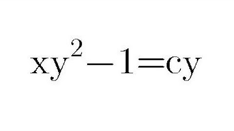 STEP BY STEP (ELIMINATION OF ARBITRARY CONSTANTS) EASY TO UNDERSTAND EXAMPLE #3