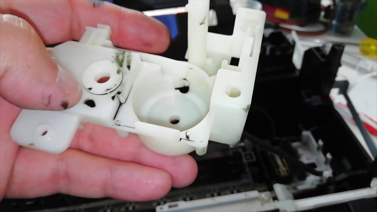 Reiniciar niveles de tinta en 🖨️ Epson L565 y L575 - YouTube