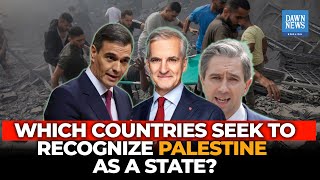 Which Countries Seek To Recognize Palestine As A State?