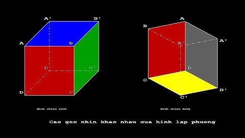 C++ | Vẽ Hình Lập Phương