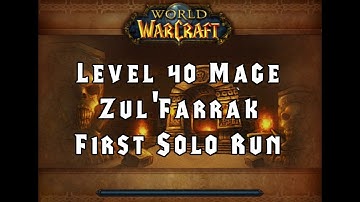 Classic WoW: Solo Zul
