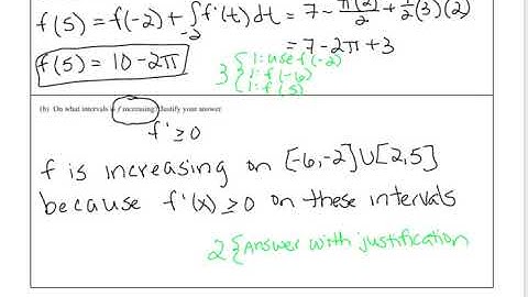 2017 AP Calc AB FRQ #3