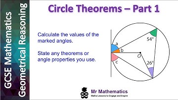 Applying Circle Theorems - Part 1 | Mr Mathematics