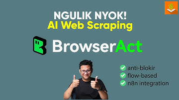 Website taunya Ini MANUSIA! Web Scraping GOKIL Anti-Blokir, BrowserAct + n8n