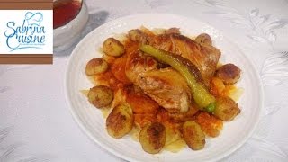 طريقة تحضير شخشوخة بسكرية رائع المذاق - Recette de chakhchoukha - Sabrina Cuisine