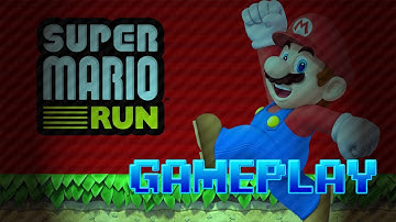 Super Mario Run - Tutorial and Gameplay (IOS)