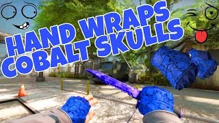 CS GO SKIN PACK HAND WRAPS GLOVES 'COBALT SKULLS' FOR CS 1.6 // HD CS:GO SKIN PACK FOR CS 1.6