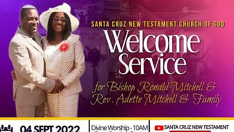 Welcome Service For Bishop Ronald Mitchell & Rev A...