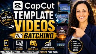CapCut Video Templates for Travel Agents | Batch Content FAST