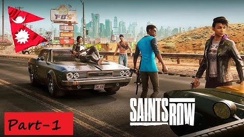 SAINTS ROW Walkthrough Gameplay Part 1 - Fu****ng First Day (4K-UHD)