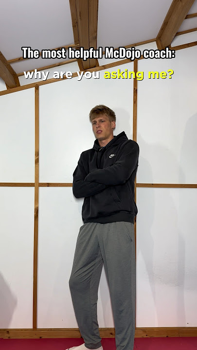 The most helpful McDojo coach: