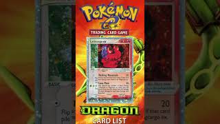 Do you like EX Dragon? #pokemoncards #exdragon