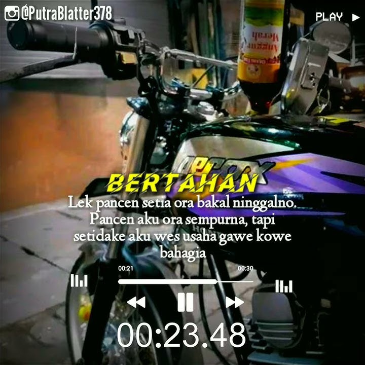 story wa honda GL dj balik kanan wae