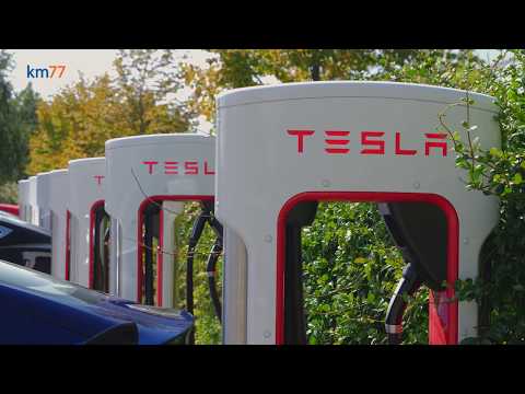 Tesla Model 3. Carga completa en Supercargador Tesla de 120 kW | km77.com