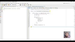 Pemrograman JAVA Array Satu Dimensi Pembanding