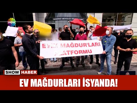 Ev mağdurları isyanda!