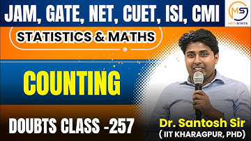 Doubts Class-257:JAM, GATE, NET, CUET, ISI, CMI | Counting | Mathstats @8810409392