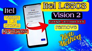 itel vision 2 frp bypass/l6503 frp | vision 2 google account remove | 2021