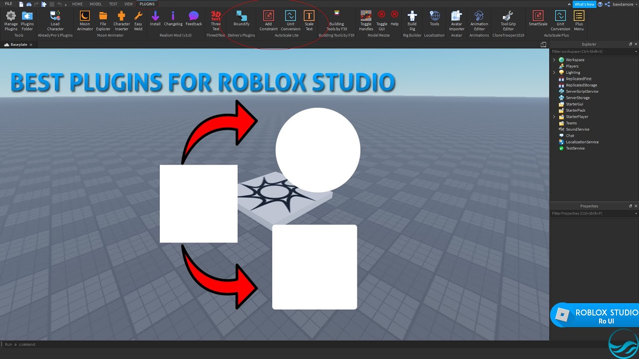 Top 10 Best Plugins On Roblox. Exactly as the tile says, in this