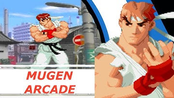 Mugen Arcade Mode with Ryu by adamskie