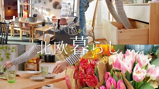 【 北欧暮らし 】 何でもない日の過ごし方 | 街で可愛いもの探し | おうち居酒屋で晩ごはん |