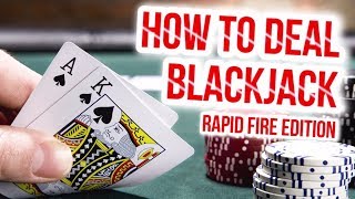 HOW TO BECOME A BLACKJACK DEALER - Blackjack Dealer Skills