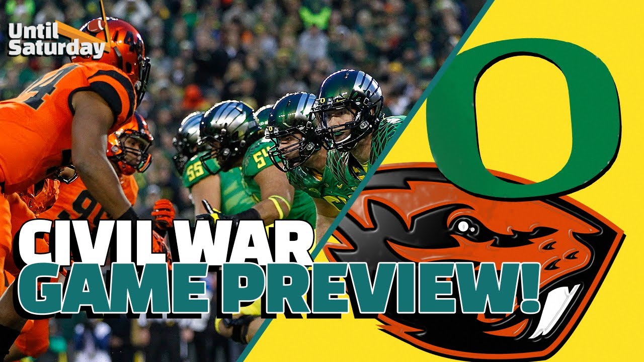 Oregon v Oregon State Preview from a Player's POV Civil War College