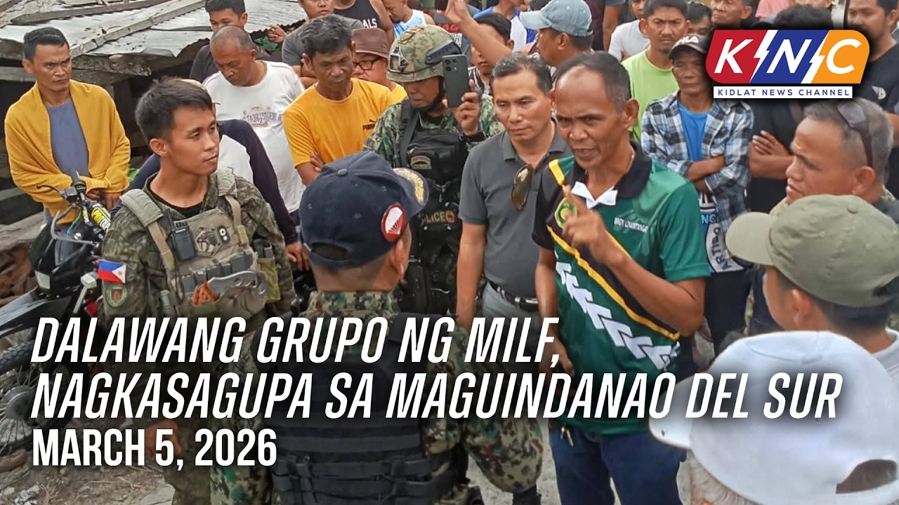 Dalawang grupo ng MILF, nagkasagupa sa Maguindanao Del Sur | Kidlat News Channel (Mar 5 2026 4PM)