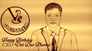 Tranh Cát Sinh Nhật Giám Đốc Cty Việt Đức Pharma