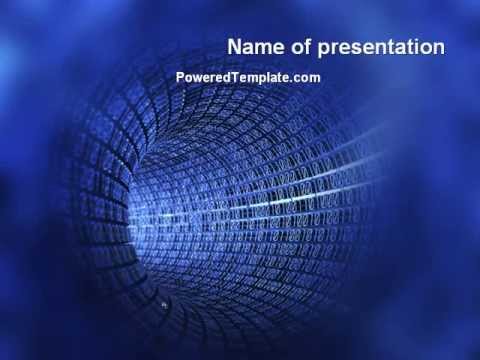Infinite Space PowerPoint Template by PoweredTemplate.com