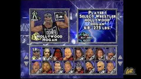 WCW/NWO Thunder Gameplay Video