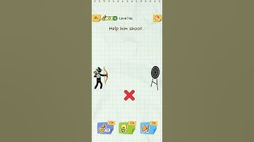 #🔴Draw 2 Save:Stick Man Puzzles  Level 46 Answer 🔴very easy tips🔴#