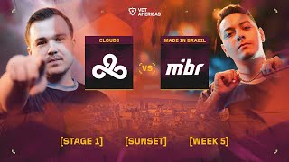 Cloud9 vs Made in Brazil - VCT Americas Stage 1 - W5D3 - Map 2