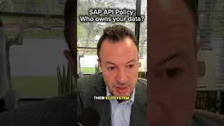 Does SAP or your ERP vendor own your data - or do you?