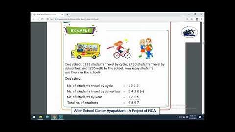 Rotary Club of Ambattur Class 4 Maths Chapter 2 Numbers Part 7