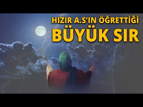 HIZIR A.S'IN ÖĞRETTİĞİ BÜYÜK SIR! SADECE NASİBİ OLAN YAPIYOR