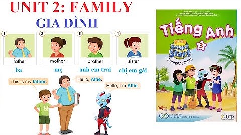 [TIẾNG ANH LỚP 3] Unit 2: Family | Gia đình | I - Learn Smart Start 3 | Năm học 2022-2023