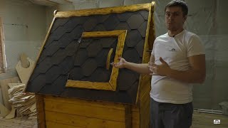 Домик для колодца своими руками / Простой и красивый вариант