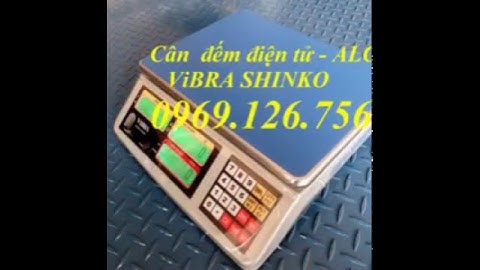 Cân điện tử, cân Việt Phát, cân đếm điện tử ALC - Vibra Shinko