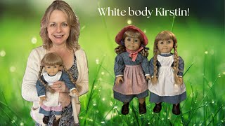 American Girl White Body Kirstin Doll!