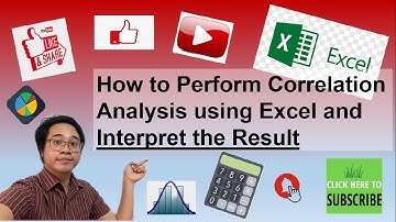 How to Perform Correlation Analysis using Excel and How to Interpret the Correlation Results