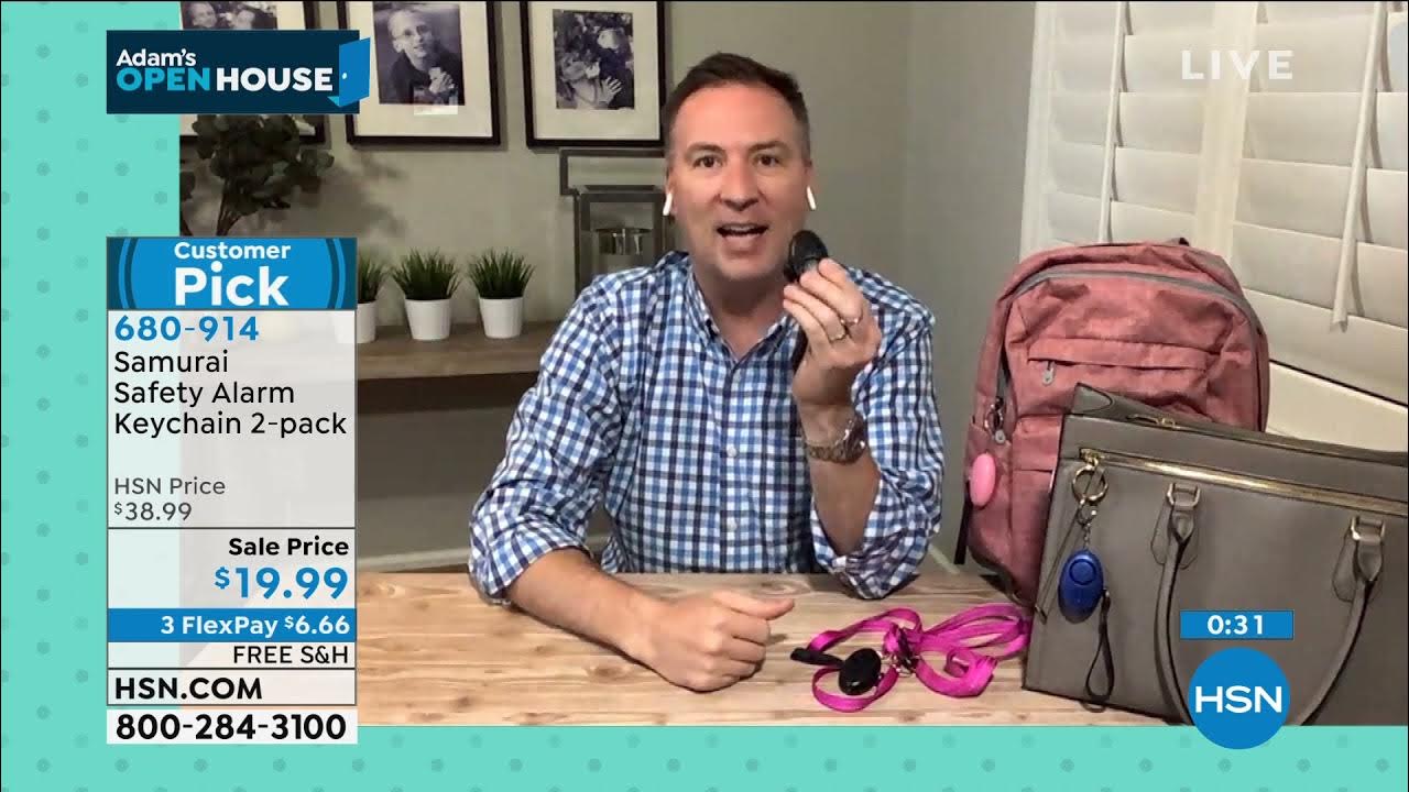 Samurai Safety Alarm Keychain 2pack YouTube