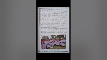 How to make internship B. Ed. Report ll B. Ed. 2nd Year